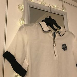 🌼 H&M | DIVIDED collared Blouse 🌼